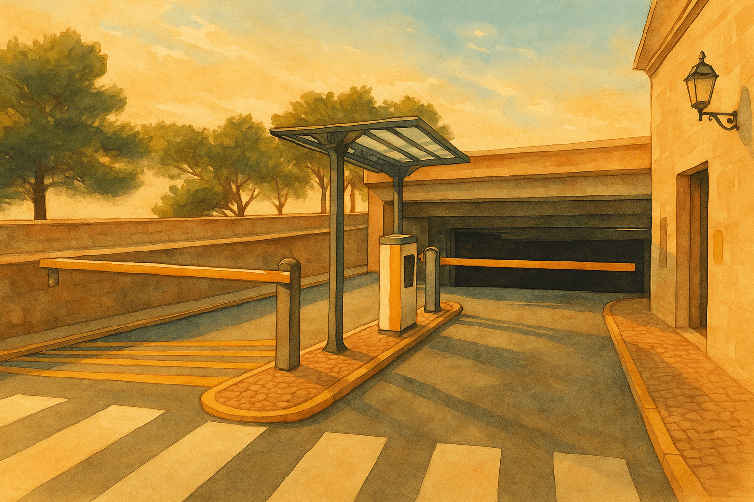 Parcheggio la Dogana Volterra