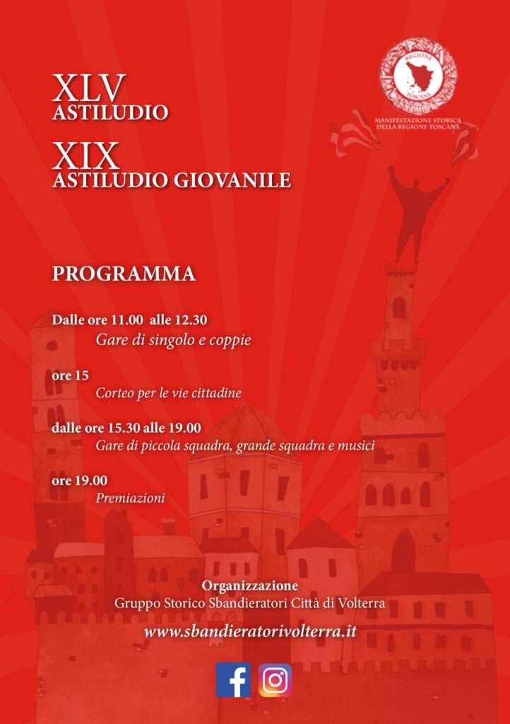 Astiludio 2025 – La grande festa delle Bandiere in piazza dei Priori
