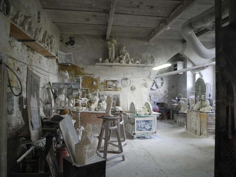 Il laboratorio di Rossi Alabastri