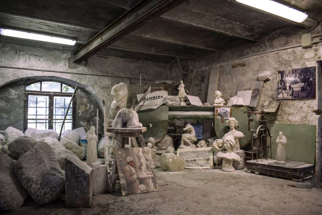 Il laboratorio di Rossi Alabastri